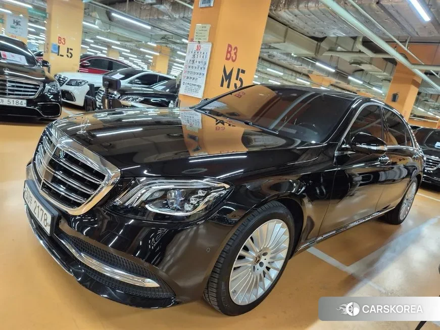 Mercedes-Benz S-Class W222 2019 Черный из Кореи