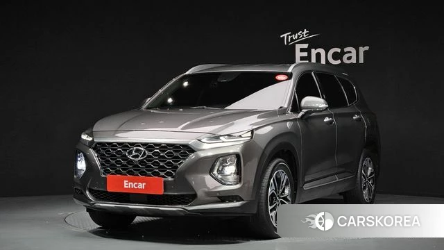 Hyundai Santa Fe TM 2019 Серый из Кореи