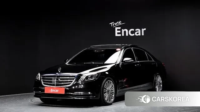 Mercedes-Benz S-Class W222 2018 Черный из Кореи