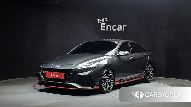 Hyundai Avante (CN7) 2022 Серый из Кореи