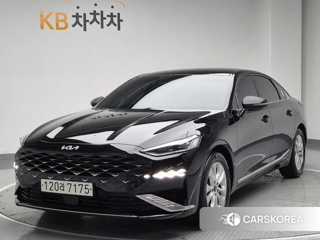 Kia K8 2021 Черный из Кореи