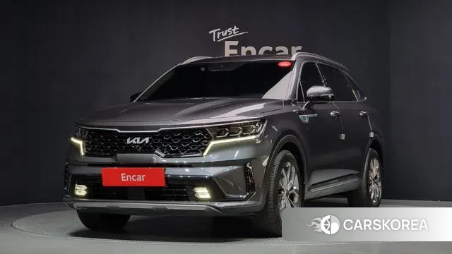 Kia Sorento 4th Generation 2021 Серый из Кореи