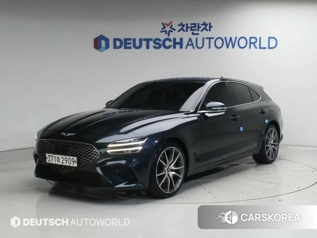 Genesis The New G70 Shooting Brake 2022 Синий из Кореи