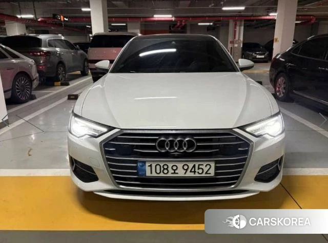Audi A6 (C8) 2023 Белый из Кореи