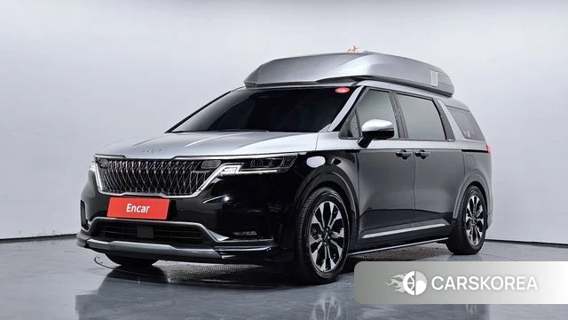 Kia Carnival 4th generation 2022 Серебряный двухцветный из Кореи