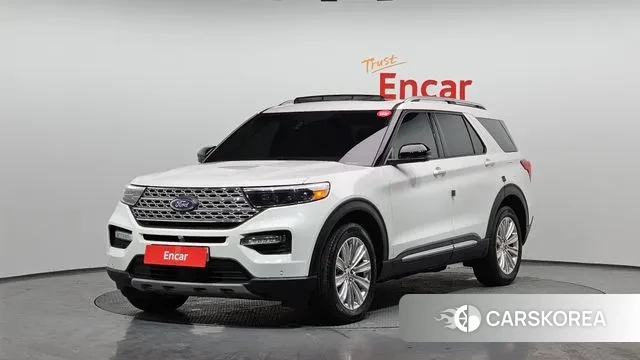 Ford Explorer 6th Generation 2022 Белый из Кореи