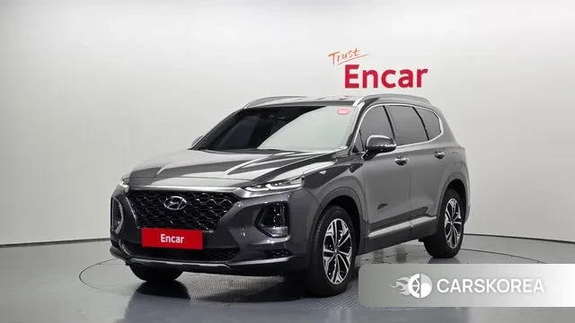 Hyundai Santa Fe TM 2018 Серый из Кореи