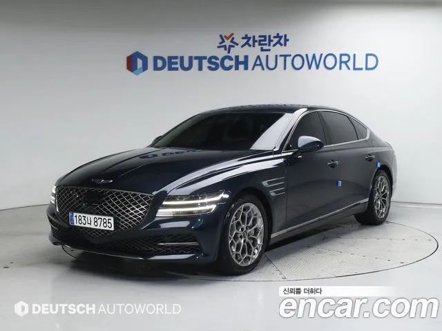 Genesis G80 (RG3) 2021 Синий из Кореи