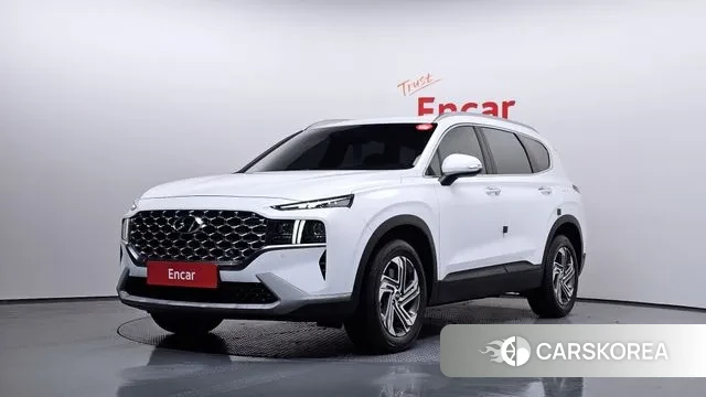 Hyundai The New Santa Fe 2021 Белый из Кореи