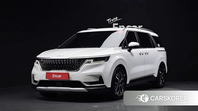 Kia Carnival 4th generation 2022 Белый из Кореи