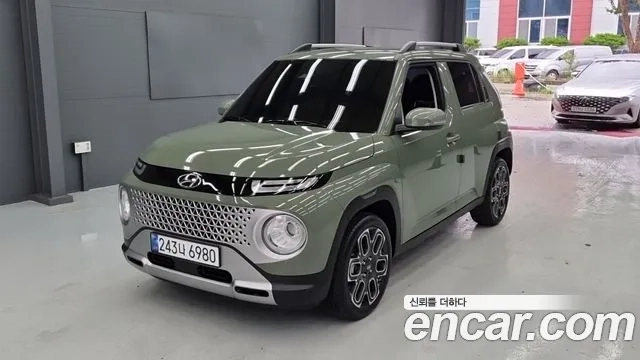 Hyundai Casper 2024 Светло-зеленый из Кореи