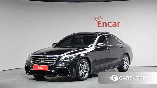 Mercedes-Benz S-Class W222 2020 Черный из Кореи