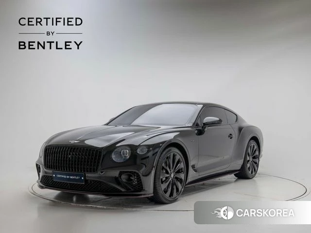 Bentley Continental GT 3rd Generation 2024 Черный из Кореи
