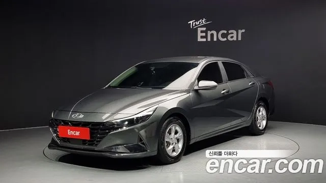 Hyundai Avante (CN7) 2020 Серый из Кореи