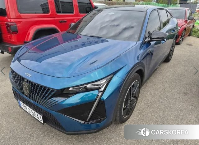 Peugeot 408 2025 Синий из Кореи