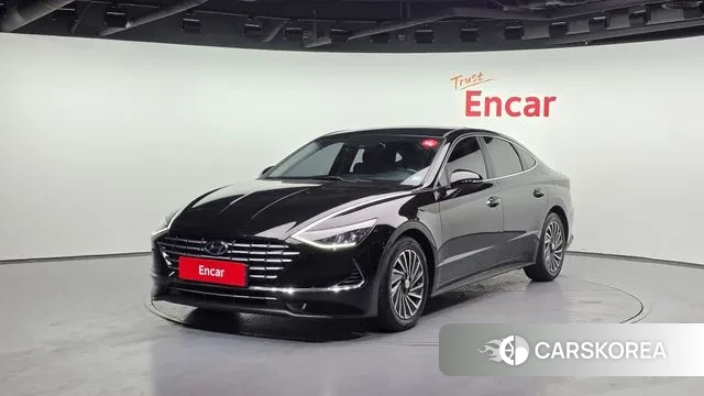 Hyundai Sonata Hybrid (DN8) 2021 Черный из Кореи
