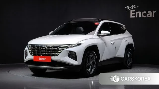 Hyundai Tucson (NX4) 2021 Белый из Кореи