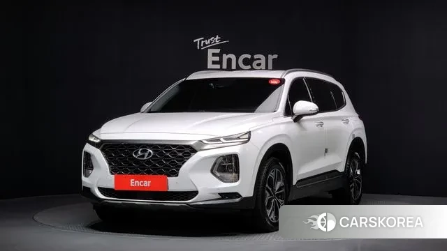 Hyundai Santa Fe TM 2018 Белый из Кореи