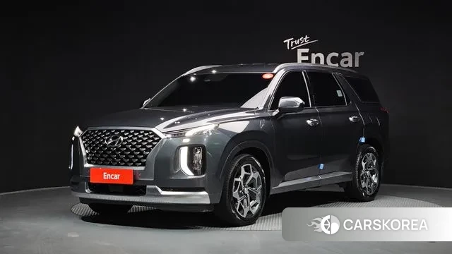 Hyundai Palisade 2021 Серый из Кореи