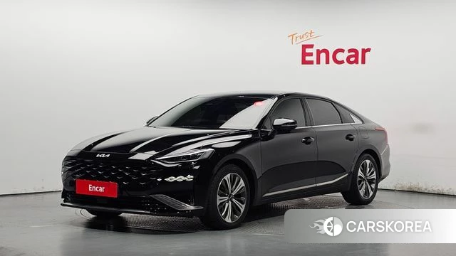 Kia K8 Hybrid 2022 Черный из Кореи