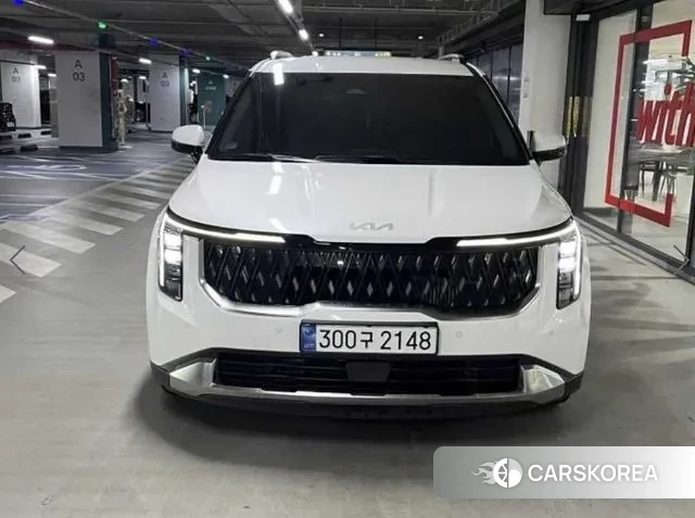 Kia The New Carnival 4th Generation 2024 Белый из Кореи