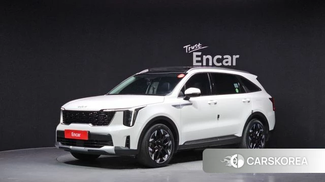 Kia The New Sorento 4th Generation 2023 Белый из Кореи