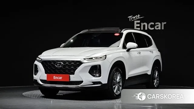 Hyundai Santa Fe TM 2018 Белый из Кореи