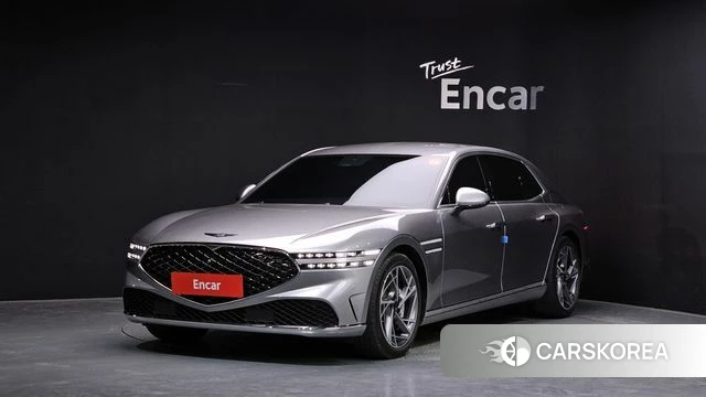 Genesis G90 (RS4) 2022 Серебристо-серый из Кореи