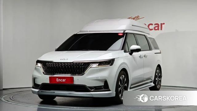 Kia Carnival 4th generation 2021 Белый из Кореи