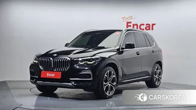 BMW X5 (G05) 2021 Черный из Кореи