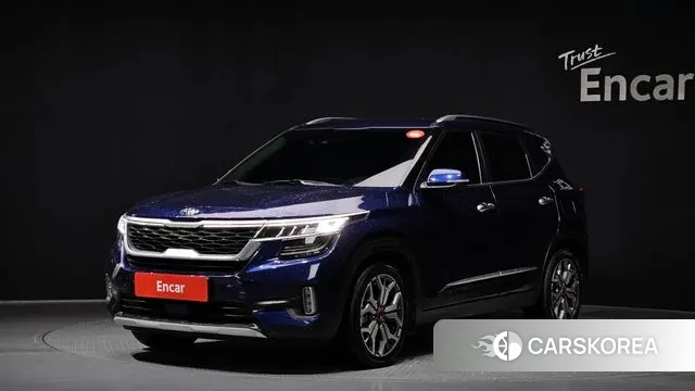 Kia Seltos 2019 Синий из Кореи