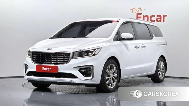 Kia The New Carnival 2018 Белый из Кореи