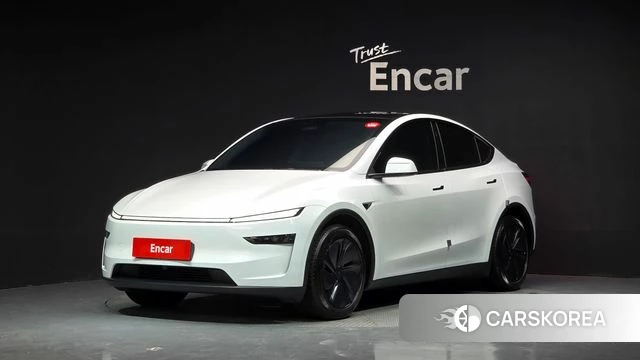 Tesla Model Y 2025 Белый из Кореи