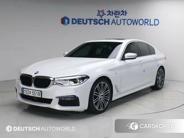 BMW 5 Series (G30) 2019 Белый из Кореи