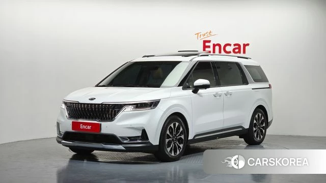 Kia Carnival 4th generation 2021 Белый из Кореи