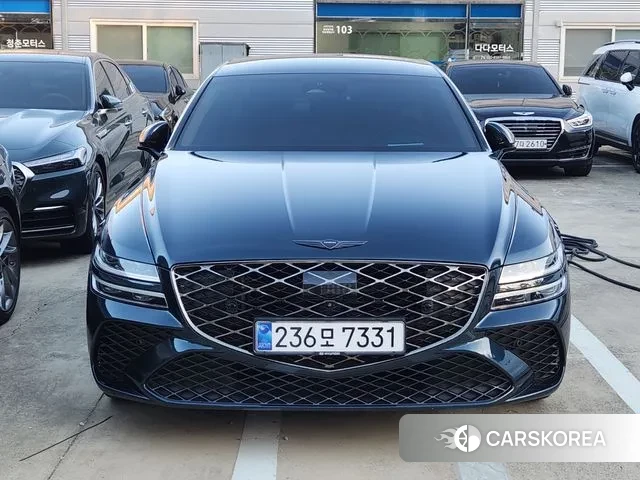 Genesis G80 (RG3) 2020 Синий из Кореи
