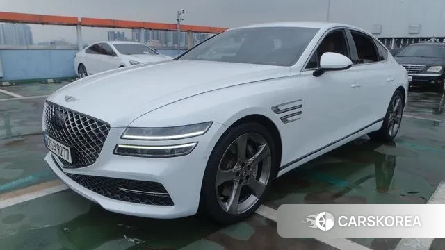 Genesis G80 (RG3) 2022 Жемчужный цвет из Кореи