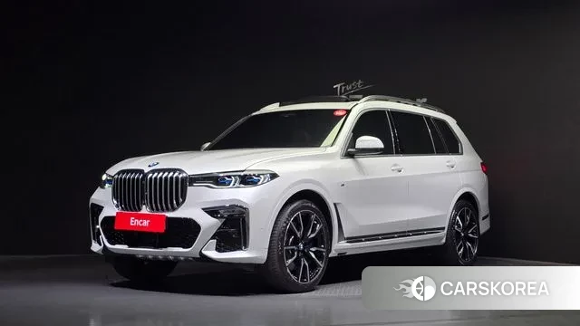 BMW X7 (G07) 2022 Белый из Кореи