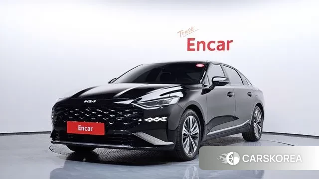 Kia K8 Hybrid 2023 Черный из Кореи