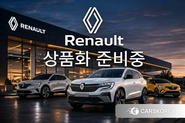 Renault Korea (Samsung) Grand Coleos 2026 Белый из Кореи
