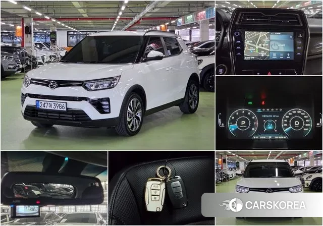 Ssangyong Berry New Tivoli 2021 Белый из Кореи