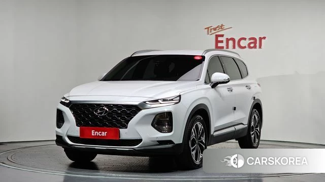 Hyundai Santa Fe TM 2019 Белый из Кореи