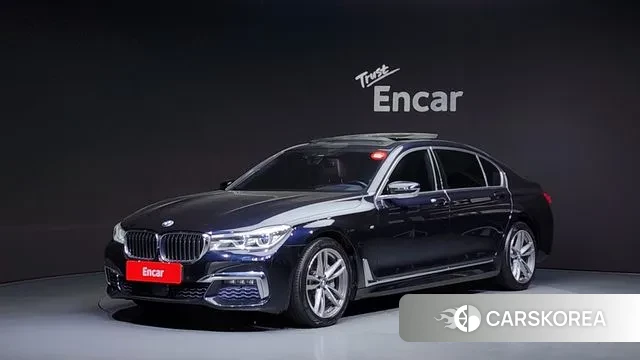 BMW 7 Series (G11) 2018 Черный из Кореи