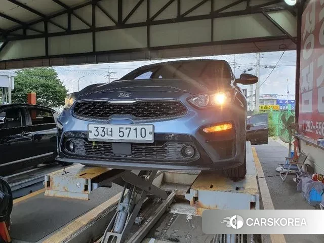 Kia Come New K3 2018 Синий из Кореи