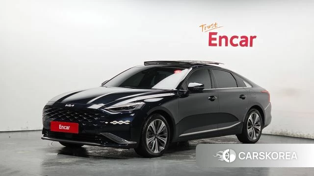 Kia K8 Hybrid 2023 Синий из Кореи