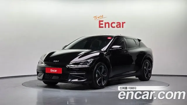 Kia EV6 2023 Черный из Кореи