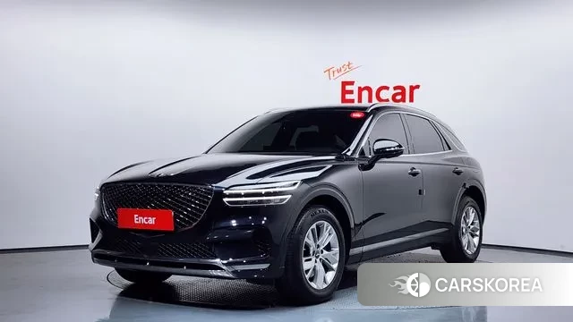 Genesis GV70 2021 Черный из Кореи