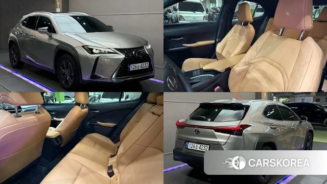Lexus UX250h 2023 Серебряный из Кореи