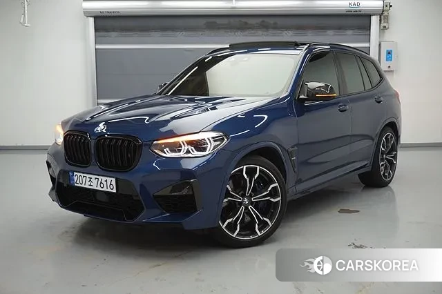 BMW X3M (G01) 2020 Синий из Кореи