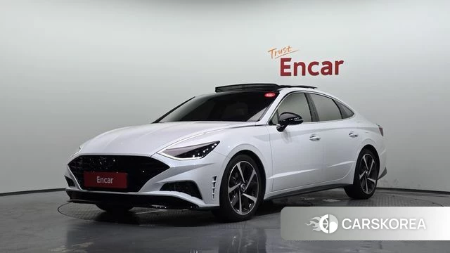 Hyundai Sonata (DN8) 2020 Белый из Кореи